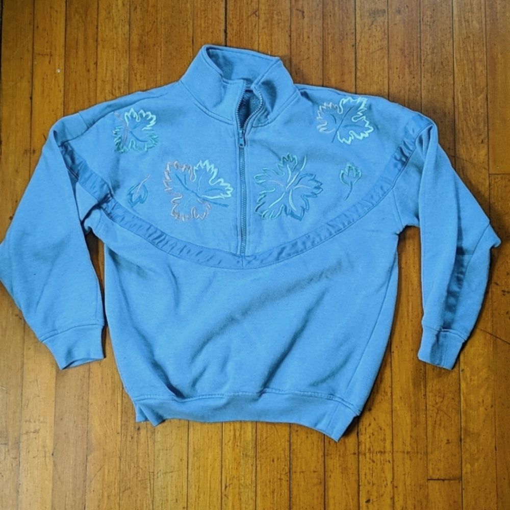 Vintage half zip ski sweater
